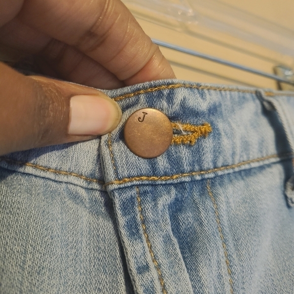 J. Brand | Women's Light Wash High Rise Wide Leg Malik Jeans (Size 32) - Picture 5 of 15